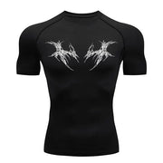 T-shirt de compression Revenant manches courtes homme - Gym Arc