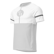 T-shirt de compression Conquest manches courtes design intégral vue de face - Gym Arc