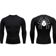 T-shirt de compression Hunter x Hunter manches longues noir - Gym Arc