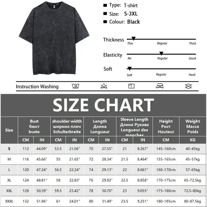 T-shirt oversize Jujutsu Kaisen homme - Gym Arc (photo 2)