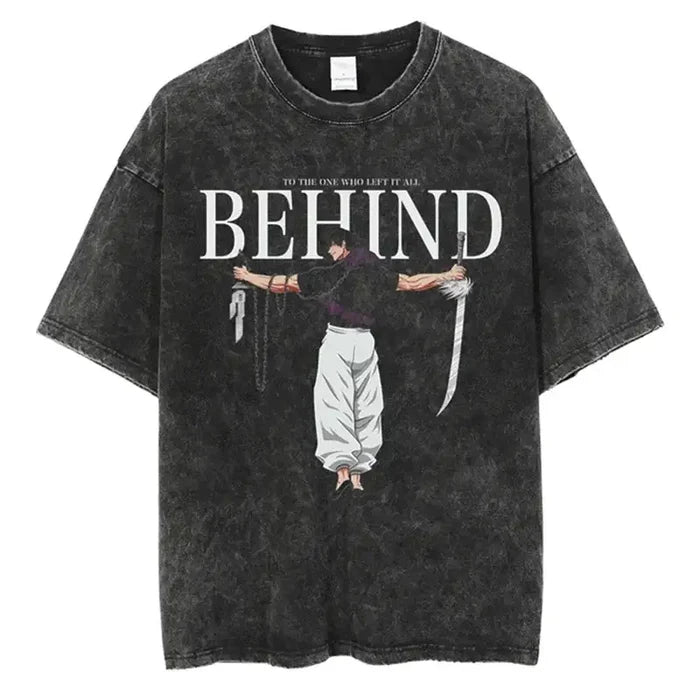 T-shirt oversize Jujutsu Kaisen homme - Gym Arc (photo 1)