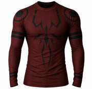 T-shirt de compression Spider-Yuji manches longues design intégral - Gym Arc
